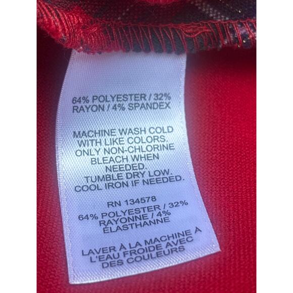 Vineyard Vines Red Plaid Ruffle Mini Skirt 6 School Academia Preppy Collegiate - Picture 7 of 11